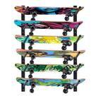 Suporte de Parede para Skate BiJun de Aço com 6 Níveis