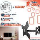 Suporte De Parede Para TV Articulado 14" á 42" Polegada Retrátil Compativel Smart Tv