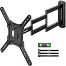 Suporte de parede para TV monTEK 23-65 polegadas, movimento total, braço de 95 cm