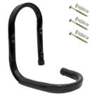 Suporte de Parede Peixinho vertical para 1 bicicleta preto