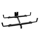 Suporte de Parede Preto P/ Forno Microondas Universal Ajustável P/ Todas marcas e modelos até 35Kg