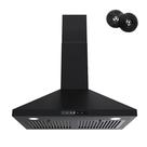 Suporte de parede Range Hood FIREGAS Black de 30 polegadas 450 CFM Suporte de parede Range Hood FIREGAS Black de 30 polegadas 450 CFM