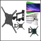 Suporte De Parede Tri Articulado Para Tv 26 A 65 Pol Full 40 Pro ELG Cor Preto