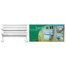 Suporte de Parede Triplo 3 em 1 Papel Toalha Filme Pvc Papel Alumínio Cortador Cozinha Utensílio Organizador Compacto Suporte de Parede Triplo 3 em 1 Papel Toalha Filme Pvc Papel Alumínio Cortador Cozinha Utensílio Organizador Compacto