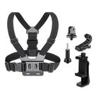 Suporte de Peito para Celular e Câmeras GoPro (2 em 1) Suporte de Peito para Celular e Câmeras GoPro (2 em 1)