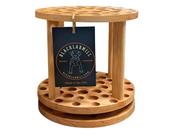 Suporte de pincel BlackLabmill Rotating Cherry Hardwood