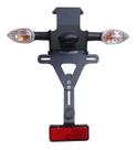 Suporte De Placa Coyote Preto - Fazer FZ 15 ano 2023 em Diante - Yamaha