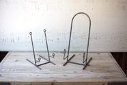 Suporte de placa KALALOU Wire Metal Grey 22x14x24 cm