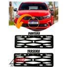 Suporte de Placa para Carro Modelo Mercosul - 2 Peças