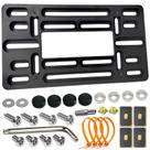 Suporte de Placa Universal para Carro AOOTF - Fixação Frontal