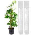 Suporte De Plástico Para Plantas Com Rega Automática E Haste De Musgo, Malha De Umidade Contínua
