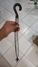 Suporte de plástico preto