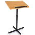 Suporte de pódio portátil para púlpito de piso Pyle PLCTND44 preto Suporte de pódio portátil para púlpito de piso Pyle PLCTND44 preto