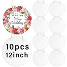 Suporte de Porta Redondo Ickimee (12cm) - Pacote com 10 Unidades para Sublimação