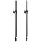 Suporte de poste de alto-falante Qoope 2 em 1 para altura do subwoofer ajustável