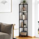 Suporte de prateleira de canto SUNMORY 5 Tier Industrial 165 cm preto