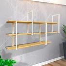 Suporte De Prateleira Estilo Industrial 60x34,5cm 2 Un Branco