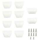 Suporte de prateleira PIAOLGYI para armário de estufa interno IKEA Milsbo Suporte de prateleira PIAOLGYI para armário de estufa interno IKEA Milsbo