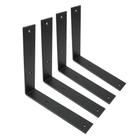 Suporte de prateleira WINKER 20x20x3,8 cm Heavy Duty Black Iron