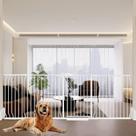 Suporte de pressão COSEND Extra Wide Baby Dog Gate 219-267 cm Suporte de pressão COSEND Extra Wide Baby Dog Gate 219-267 cm