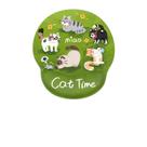 Suporte de pulso Cute Cartoon Cat para mouse Pad 23x25cm