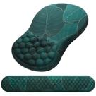 Suporte de pulso, mouse pad e teclado, descanso de pulso, verde laokiiy Suporte de pulso, mouse pad e teclado, descanso de pulso, verde laokiiy