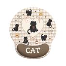 Suporte de pulso para mouse pad Cute Cat Silicone 188 mm x 227 mm