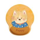 Suporte de pulso para mouse pad Cute Puppy Silicone 188 mm x 227 mm