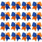 Suporte de rabo de cavalo Cheer Hair Bows OAOLEER de 8 polegadas (16 unidades)