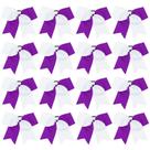 Suporte de rabo de cavalo Cheer Hair Bows OAOLEER de 8 polegadas (16 unidades)