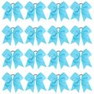 Suporte de rabo de cavalo Cheer Hair Bows OAOLEER de 8 polegadas (16 unidades)