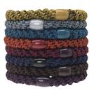 Suporte de rabo de cavalo Hair Ties L. Erickson Grab & Go, pacote com 8
