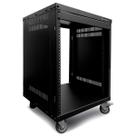 Suporte de rack AV que pode ser acessado por RK12U 12U com capacidade de 550 libras