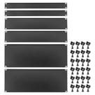 Suporte de rack de metal para painel vazio PATIKIL 1U, 2U, 4U 19"