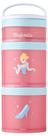 Suporte de refeição Whiskware Cinderella 3 copos de lanche empilháveis Suporte de refeição Whiskware Cinderella 3 copos de lanche empilháveis