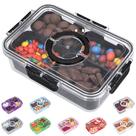 Suporte de refeições KEYVOZ Snackle Box Portable Charcuterie Small