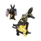 Suporte De Resina Anubis Para Controles De PS4, PS5, XBOX, Switch E Celulares Expositor De Mesa