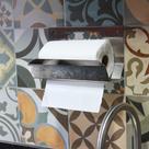 Suporte de Rolo Guardanapo Papel De Parede - Inox