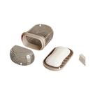 Suporte De Sabonete Portátil De Plástico Durável, Estojo Para Escova De Dentes, Acessórios De Viagem Suporte De Sabonete Portátil De Plástico Durável, Estojo Para Escova De Dentes, Acessórios De Viagem