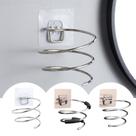 Suporte De Secador De Cabelo De Aço Inoxidável Acessórios Banheiro Multiuso