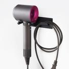Suporte de secador de cabelo montado na parede BANJEKT Black para Dyson