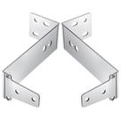Suporte de sensor para porta de garagem Ceoighe GSTB-R STB-BL em metal Suporte de sensor para porta de garagem Ceoighe GSTB-R STB-BL em metal