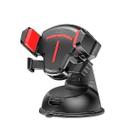 Suporte de suporte móvel para carro para telefones de 4-6,7", vermelho