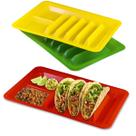 Suporte de taco BNYD Colorido, pacote com 3 cores variadas, plástico