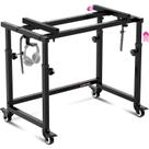 Suporte de teclado Liquid Stands para estúdio de produção musical