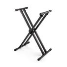 Suporte de teclado OnStage KS8291XX Pro Lok-Tight Double-X Black