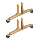 Suporte de tela, suporte para pés, divisória de quarto em liga de alumínio, dourada Suporte de tela, suporte para pés, divisória de quarto em liga de alumínio, dourada