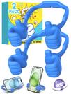 Suporte de telefone CALDEVER Thumbs Up 360 Rotation, pacote com 2