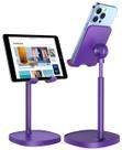 Suporte de telefone celular LISEN Dark Purple para iPhone 14 e tablet