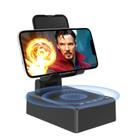 Suporte de telefone com alto-falante Bluetooth Mahensy com som HD preto